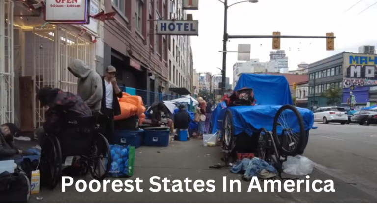 Poorest States In America