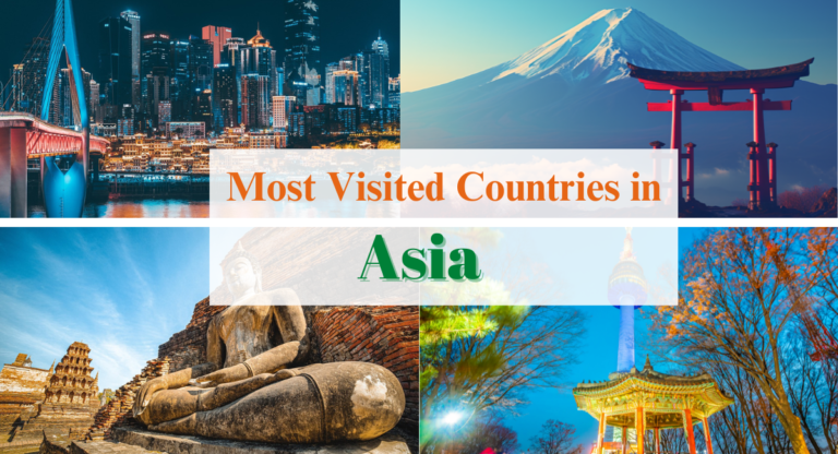 Most Visited Countries in Asia