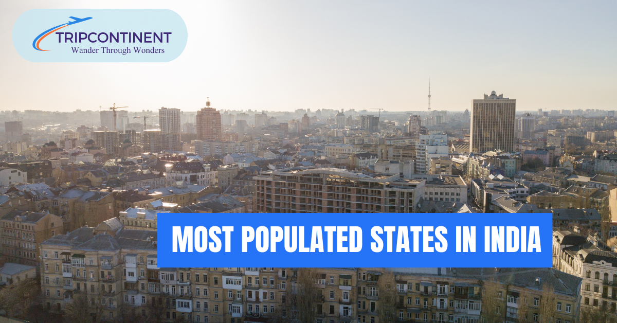 Most Populated States in India